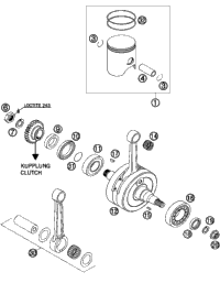 Crankshaft, Piston