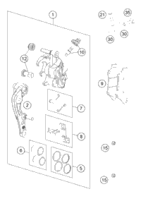 Front Brake Caliper