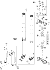 Front Fork, Triple Clamp