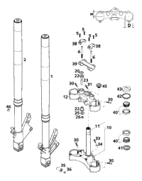 Front Fork White Power