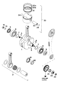 Crankshaft, Piston