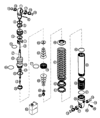 Shock Absorber Disassembled