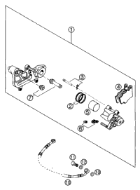 Brake Caliper Rear