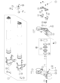 Front Fork, Triple Clamp