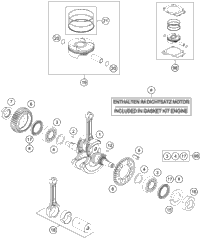 Crankshaft, Piston