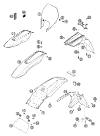 Mask, Fenders