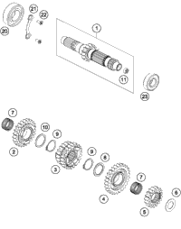Transmission I - Main Shaft