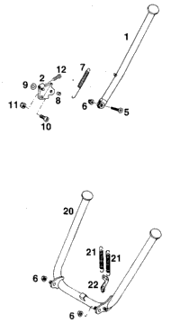 Side-And Centre Stand