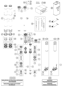 Front Fork Disassembled