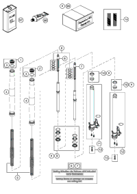 Front Fork Disassembled