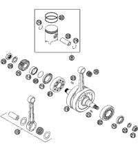 Crankshaft, Piston