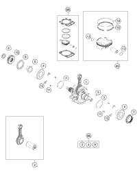 Crankshaft, Piston