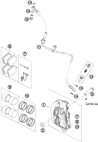 Brake Caliper Front