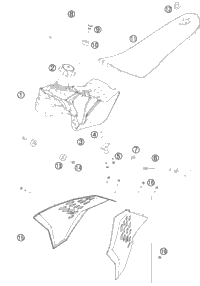 Tank, Seat, Covers