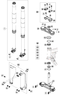 Front Fork, Triple Clamp