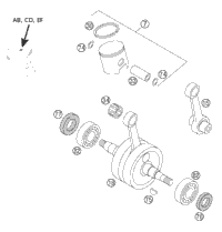 Crankshaft, Piston