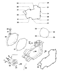 Clutch Cover With Oilpump