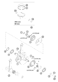 Crankshaft, Piston