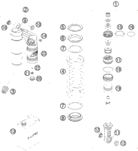 Shock Absorber Disassembled