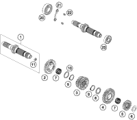 Transmission I - Main Shaft