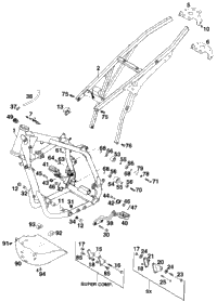 Frame, Sub Frame