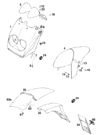 Mask, Fender