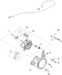 Brake Caliper Rear