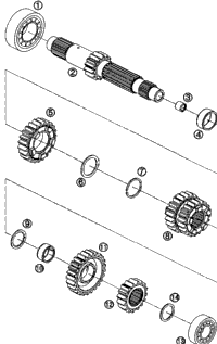 Transmission I - Main Shaft