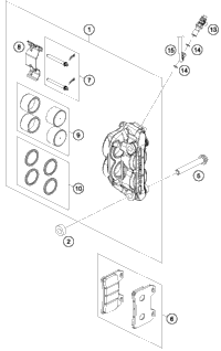 Brake Caliper Front
