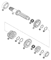 Transmission I Main Shaft