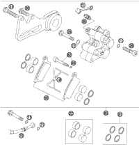 Brake Caliper Rear