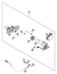 Brake Caliper Rear