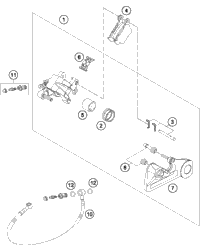 Brake Caliper Rear