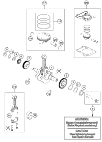Crankshaft, Piston