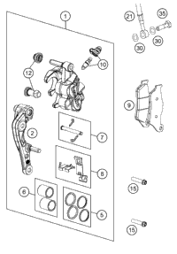Front Brake Caliper