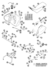 Tank, Seat, Cover