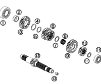 Transmission I - Main Shaft