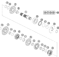 Transmission Il - Countershaft