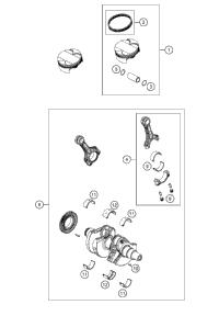 Crankshaft, Piston