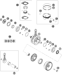 Crankshaft, Piston