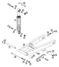 Swingarm, Shock Absorber