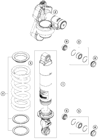 Shock Absorber Disassembled
