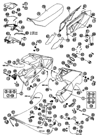 Tank, Seat, Cover