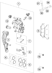 Brake Caliper Front