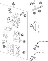 Brake Caliper Front