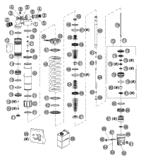 Shock Absorber Wp Dissambled