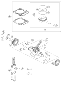 Crankshaft, Piston