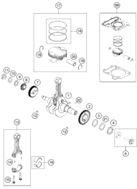 Crankshaft, Piston