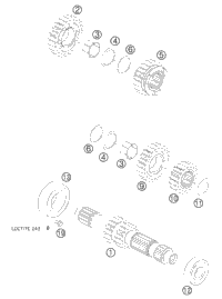 Transmission I - Main Shaft