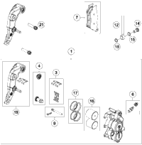 Brake Caliper Front